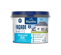 Peinture Façade Classic 2 En 1 - - 474646 - Blanc - Mat - 10 L