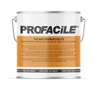 Peinture façade mat HydroPliolite PROFACILE, impression, finition 2.5 litres Pierre (RAL 085 90 20)