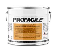 Peinture façade mat HydroPliolite PROFACILE, impression, finition, durable jusqu'a 10 ans 10 litres Gris taupe (RAL 7036)
