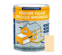 Peinture façade PROCOM crépi, façade à relief, imperméabilisation et protection des façades - Durable jusqu'à 10 ans 2.5 litres