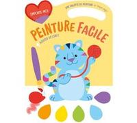 Collectif – Peinture facile chat – Avec palette sur chaque page et pinceau – Cartonné