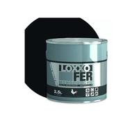 Loxxo Peinture Fer Antirouille Glycéro 0,5l, Noir, 0,5L