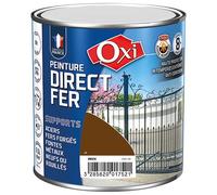 Peinture fer brillante - direct fer - intérieur - extérieur - 500 mL - brun