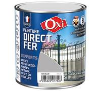 Peinture fer brillante - direct fer - intérieur - extérieur - 500 mL - gris
