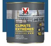 Peinture fer Climats Extrêmes RAL 5010 Bleu bretagne brillant 0,5L V33