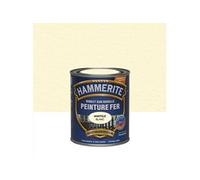Peinture fer extérieur Direct sur rouille blanc martelé 0.75 l