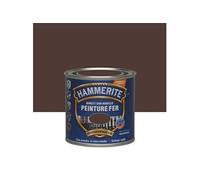 Peinture fer extérieur Direct sur rouille châtaigne martelé 0.25 l