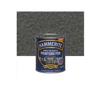 Peinture fer HAMMERITE martelé 750mL gris ardoise