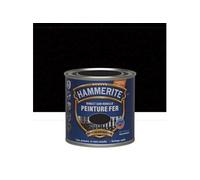 Hammerite – Peinture antirouille – Ferronnerie – Noir – Mat – 0,25 L