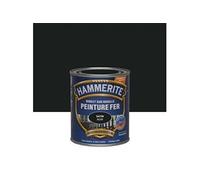 Peinture fer extérieur Direct sur rouille noir satiné 0.75 l