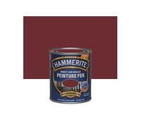 HAMMERITE Fer Brilant Laque 0.75 L Rouge Basque