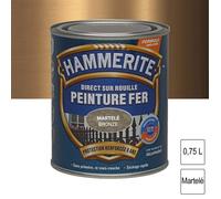 Peinture fer HAMMERITE martelé 750mL bronze