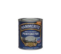 Peinture fer HAMMERITE martelé 750mL argent