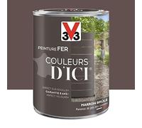 Peinture Fer V33 1L5 Marron Brûlé Velours
