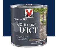 Peinture fer V33 Couleurs d'ICI Bleu encré 0,5 L