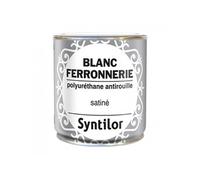Peinture ferronnerie extérieur Polyuréthane SYNTILOR blanc mat 0.375 l Blanc https://www.fnac.com/mp49270347/Peinture-ferronnerie-exterieur-Polyurethane-SYNTILOR-blanc-mat-0-375-l/w-4?oref=5cd2cc91-1fac-cfe5-d848-9aae7f2a5eb6