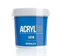 Peinture finition Acryl'éco satin blanc gamme ECO 15 l DURALEX 117100231