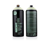 Peinture fluorescente en aérosol Orange vif 400ml Nightglow