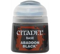 Peinture Games Workshop Citadel-Base Abaddon Noir 12 ml