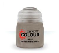 Peinture - Games Workshop - Citadel-Base Runelord - Couleur Marron - 12 Ml - Finition Mate