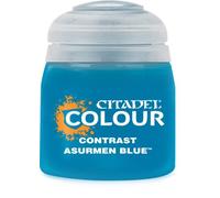 Peinture - GAMES WORKSHOP - Citadel-Contrast Asurmen - Couleur bleu - 18 ml - Mat
