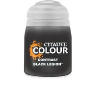 Peinture Games Workshop Contrast Black Legion Noir 18 ml