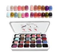 Peinture Gel Gamme de Vingt-Quatre Couleurs pour Design de French Manucure