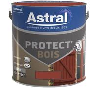 Peinture glycéro bois satin - protect' bois - extérieur - 2.5 L - ton bois