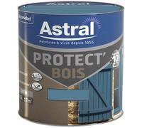 Peinture glycéro bois satin - protect' bois - extérieur - 500 mL - ciel d'o