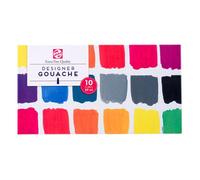 Peinture gouache - Extra fine - 10 couleurs - Tubes de 20ml - Talens