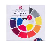 Royal Talens – Peinture gouache extra-fine – 5 couleurs basiques – tubes de 20 ml