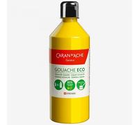 Peinture Gouache - Jaune Primaire - Mat - 500ml - Caran D'ache - Gouache Eco
