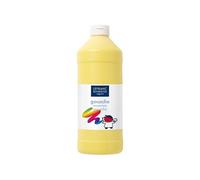 - Peinture - gouache - jaune primaire - opaque - 1 L