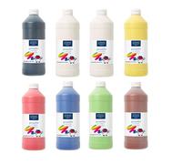 Lefranc & Bourgeois – Peinture gouache – Couleurs assorties – 1 L – Pack de 8 (G)