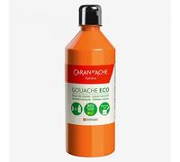 Peinture Gouache - Orange - Mat - 500ml - Caran D'ache - Gouache Eco