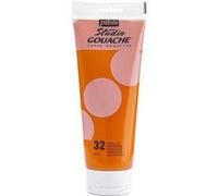 Peinture gouache - Orange vif - 32 - Fine - Pébéo - Studio Gouache - 220ml