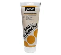 Pébéo – Peinture gouache 220 ml – Qualité fine, idéal travaux et études – Ocre jaune