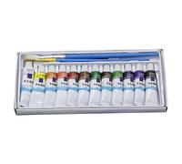 Peinture Gouache Professionnelle, 12ml, 12/24 Couleurs, Pigment De Couleur À L'eau Pour Peinture D'artiste, Dessin, Fournitures D'art
