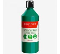 Peinture Gouache - Vert Émeraude - Mat - 500ml - Caran D'ache - Gouache Eco