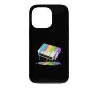 Peinture Goutte à Goutte rétro pour Console de Jeu Art Coque pour iPhone 13 Pro