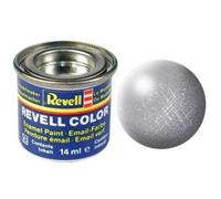 Revell Peinture Émail Aqua-Color 91 métallique Gris acier métal 14 ml