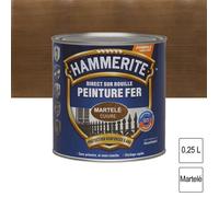 Peinture - Hammerite - Fer Martelé - Cuivre - 0.25L - Brillant