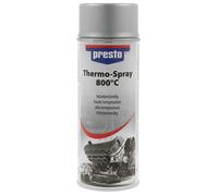 PEINTURE HAUTE TEMPÉRATURE ARGENT 800°C 400ML PRESTO