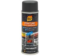 Pyrofeu Peinture Thermique 900° Anthracite aérosol 400 ML