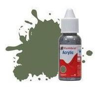 Peinture Humbrol Acrylic Dropper Bottle 14ml 102 Army Green - Matt - Humbrol G