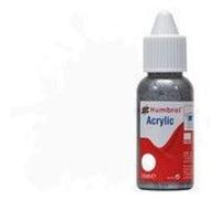 Peinture Humbrol Acrylic Dropper Bottle 14ml 130 White - Satin - Humbrol G
