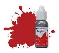 Peinture Humbrol Acrylic Dropper Bottle 14ml 153 Insignia Red Matt - Humbrol G