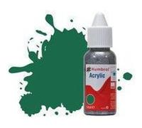 Peinture Humbrol Acrylic Dropper Bottle 14ml 30 Dark Green - Matt - Humbrol Green G