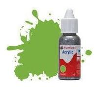 Peinture Humbrol Acrylic Dropper Bottle 14ml 38 Lime Gloss - Humbrol G
