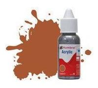 Peinture Humbrol Acrylic Dropper Bottle 14ml 62 Leather - Matt - Humbrol G